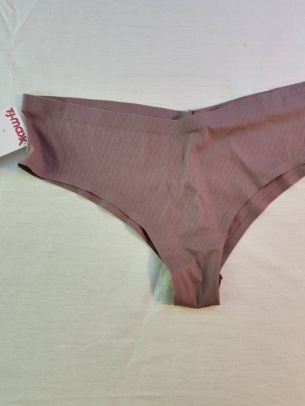 BNWT Danskin intimates sleepwear No show women's Rib panties Medium Maueve pink
